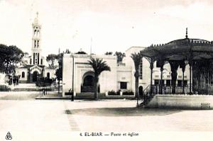 Alger - El-Biar - Poste et Eglise